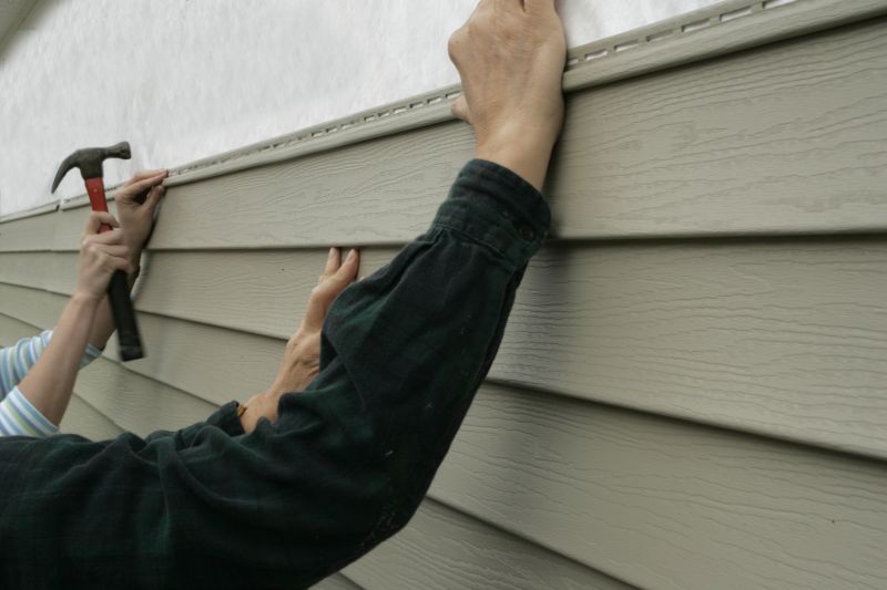 Siding Installation on Residential Home