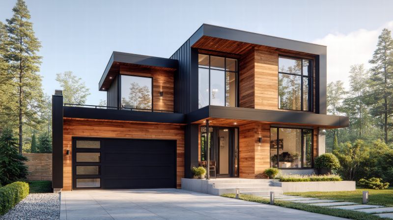 Wooden Siding Installation